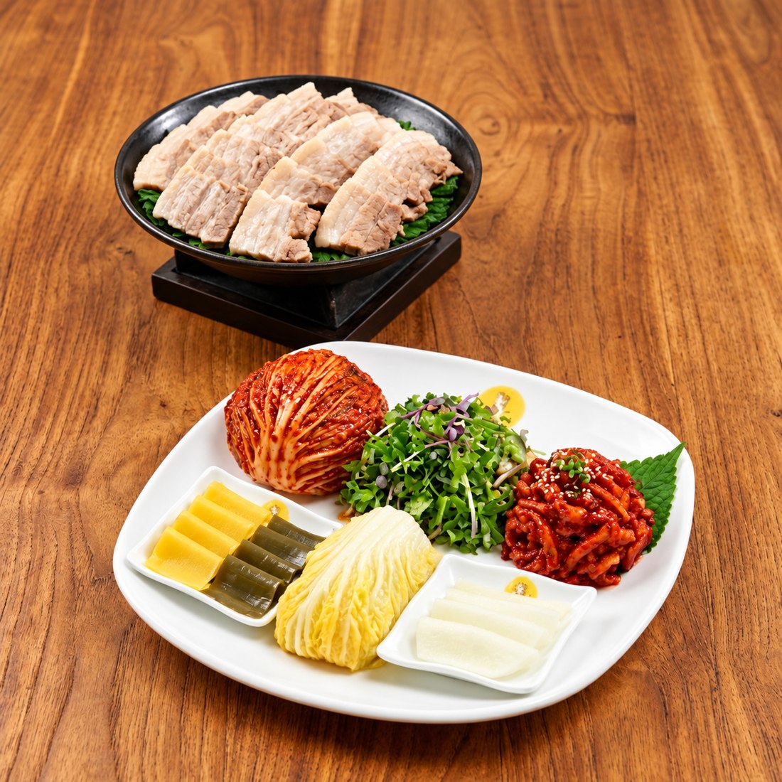 모둠보쌈 메뉴 사진